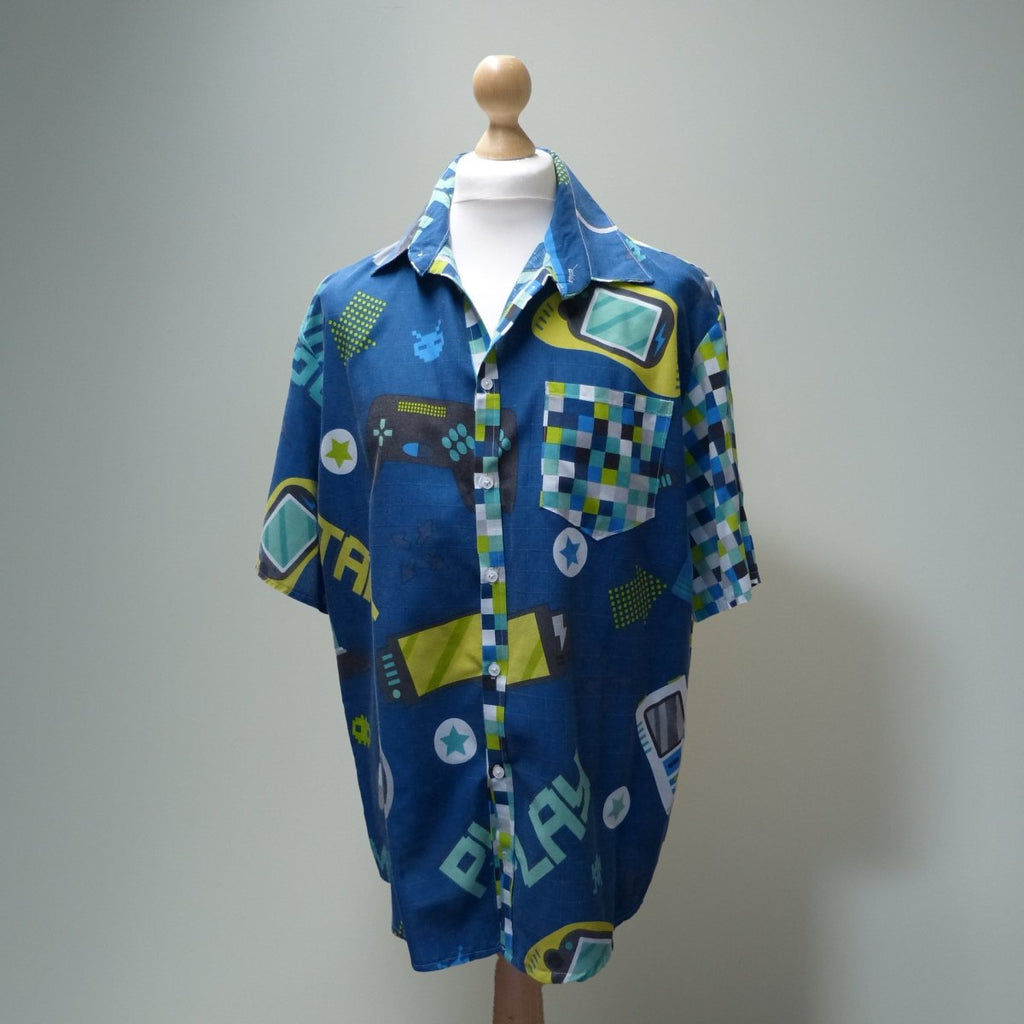 Game over Neck 20" chest 127cm /50" - Sew Revamp