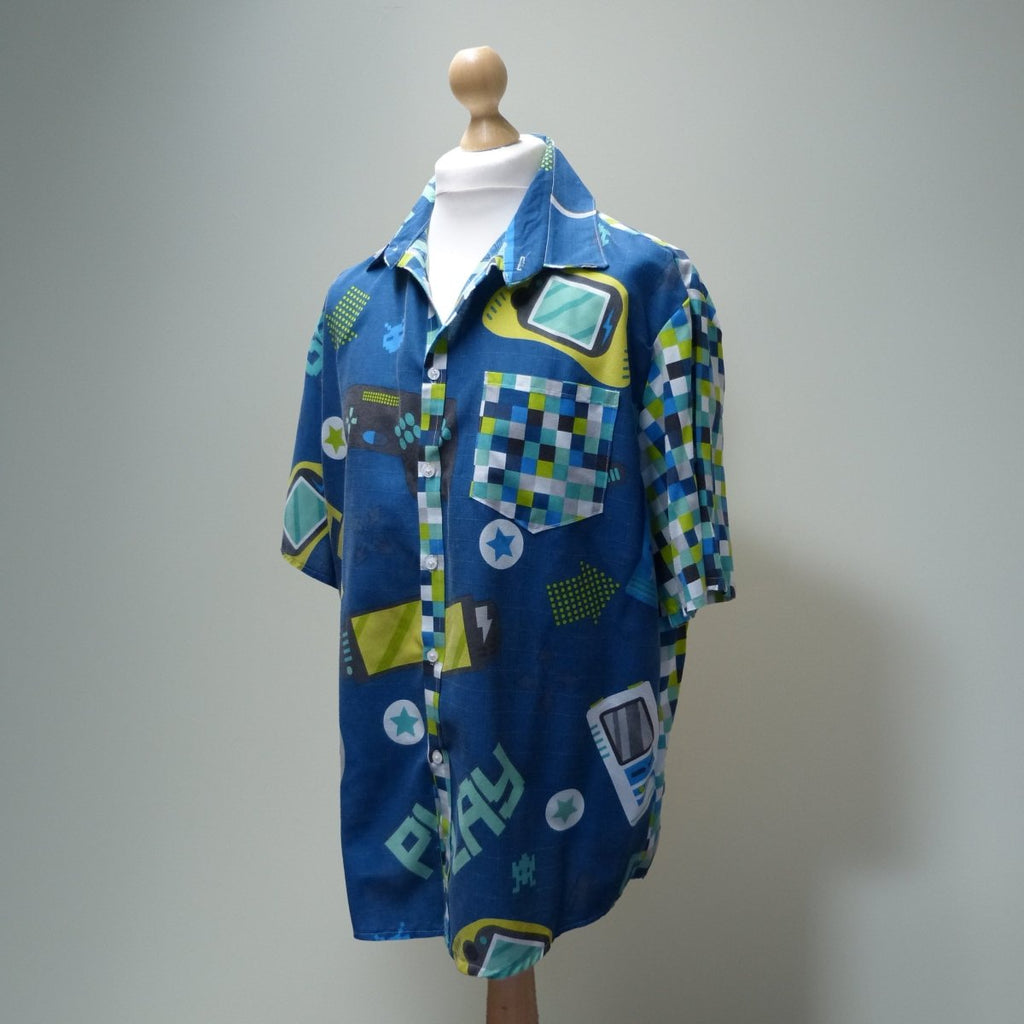 Game over Neck 20" chest 127cm /50" - Sew Revamp