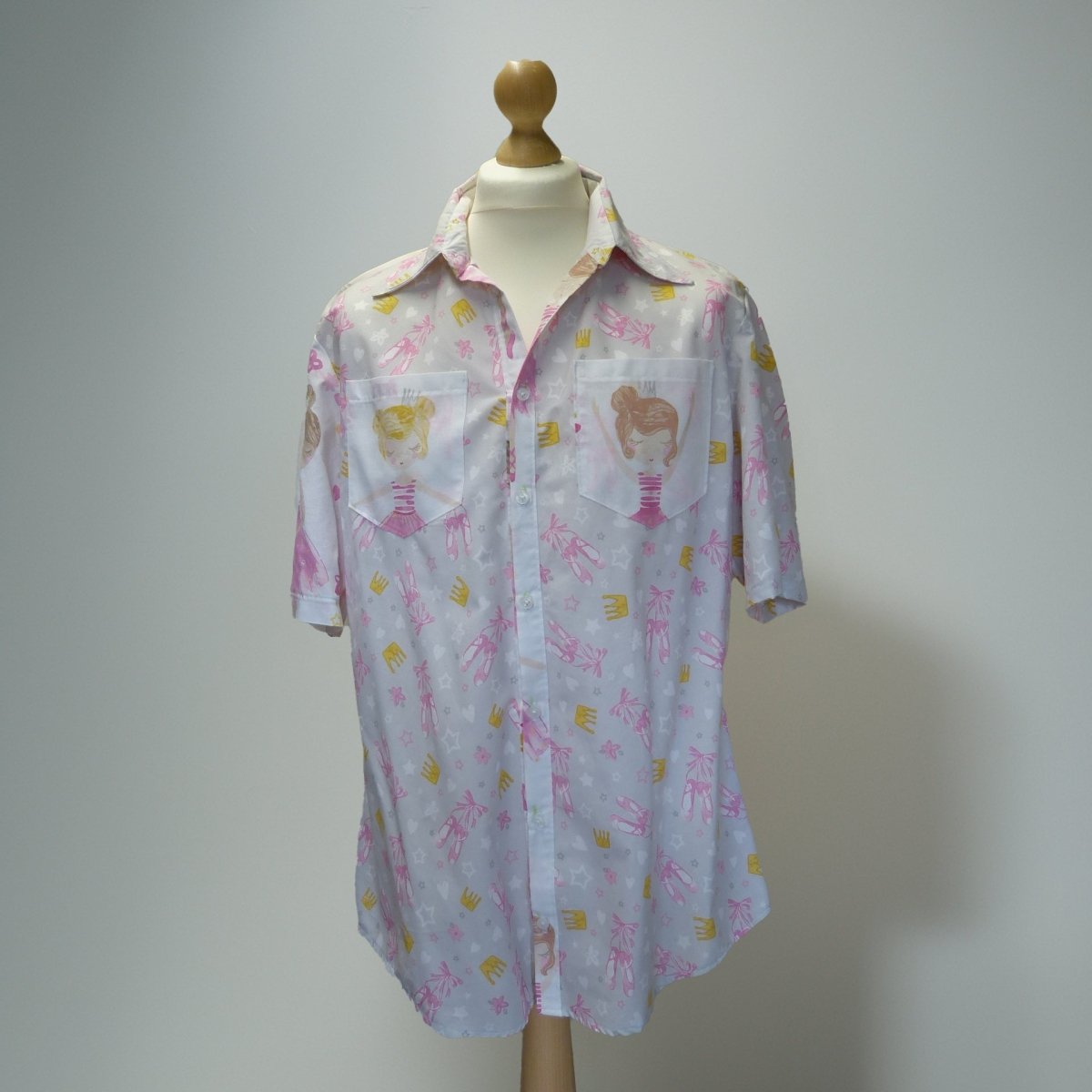 Plié & pirouette Neck 18.5" chest 117cm /46" - Sew Revamp