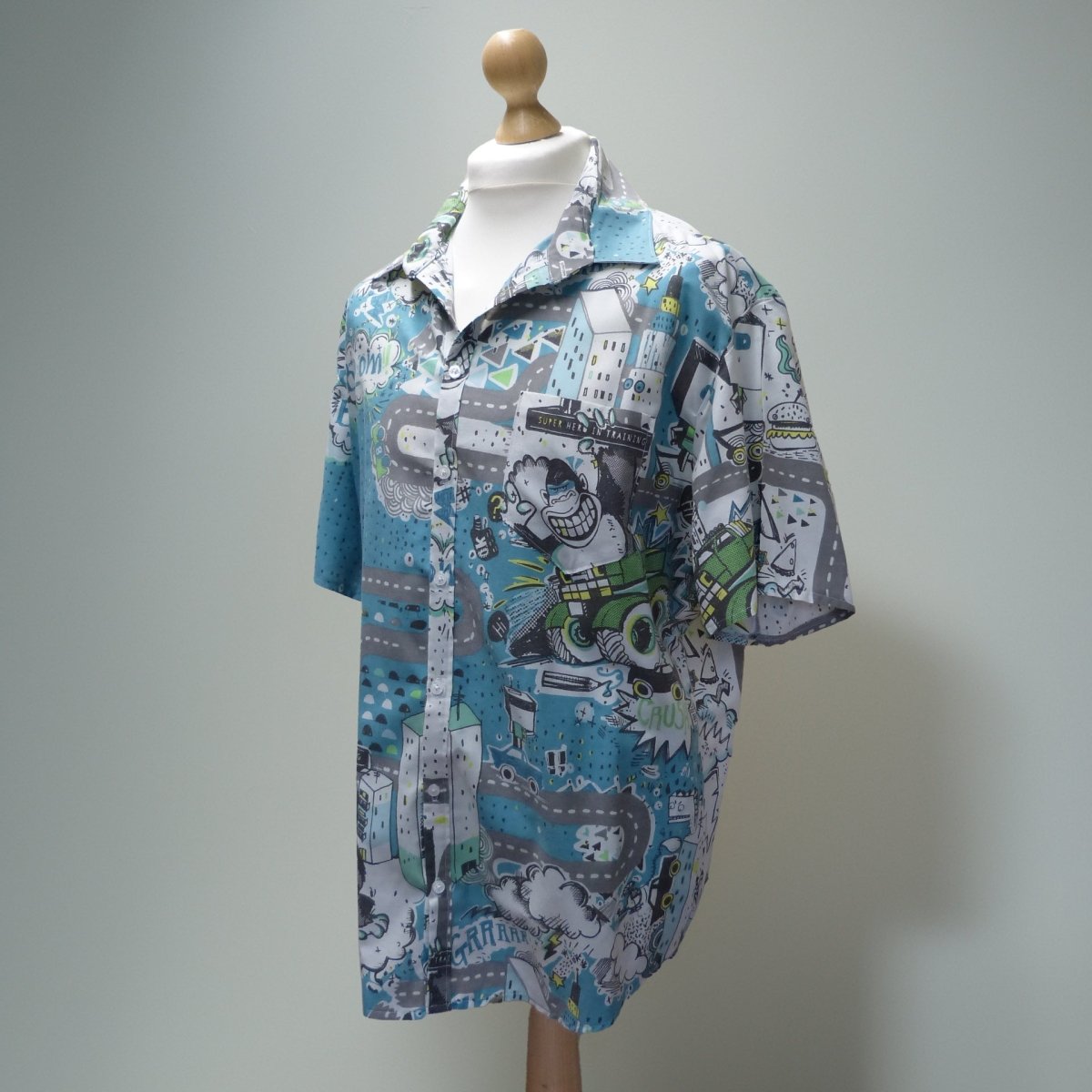Skyscraper snuggles Neck 20" chest 132cm/ 52" - Sew Revamp