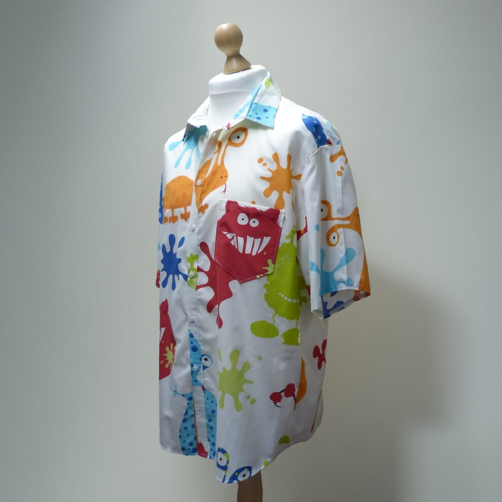 Splat split monster Neck 20" chest 127cm /50" - Sew Revamp