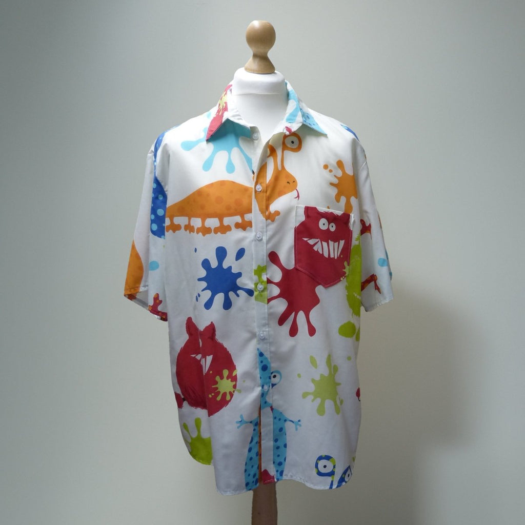 Splat split monster Neck 20" chest 127cm /50" - Sew Revamp