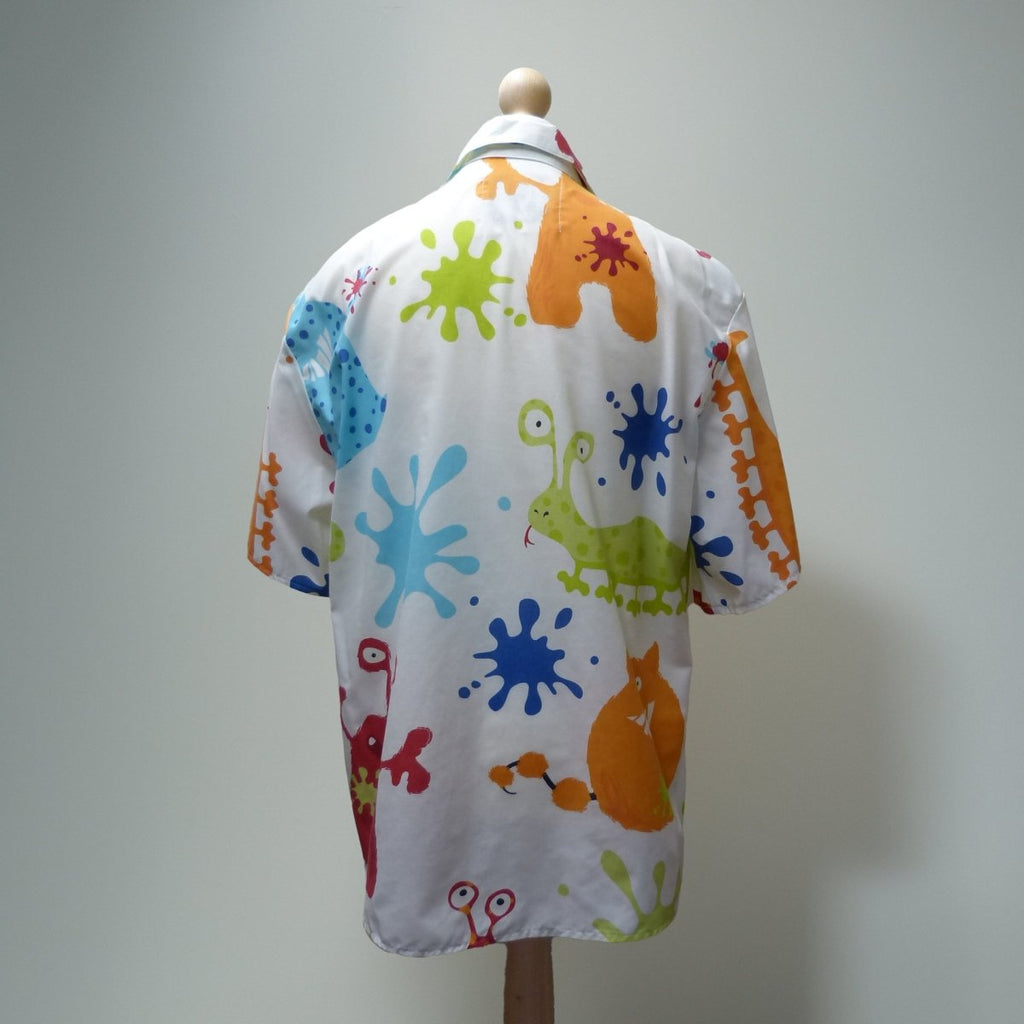 Splat split monster Neck 20" chest 127cm /50" - Sew Revamp