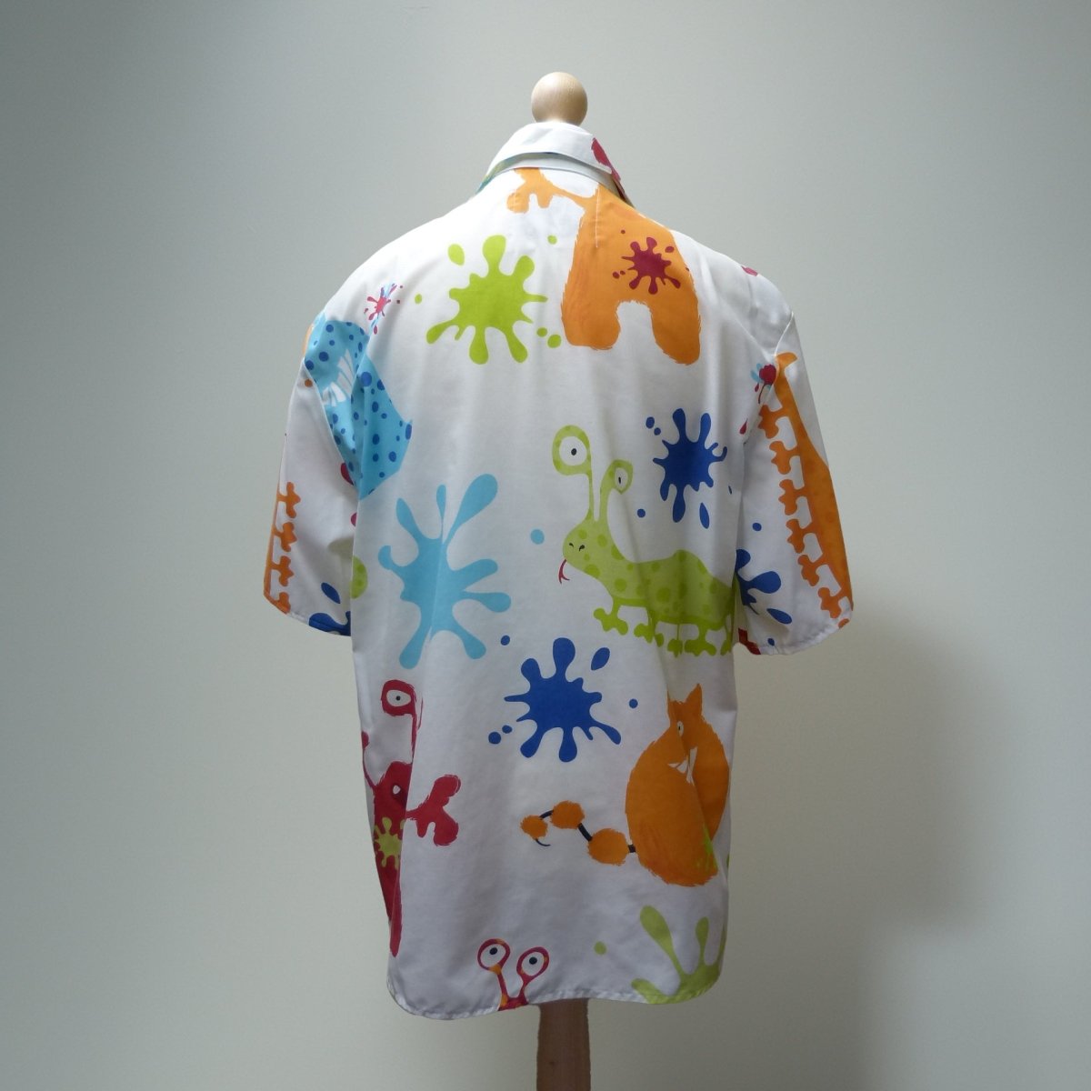 Splat split monster Neck 20" chest 127cm /50" - Sew Revamp