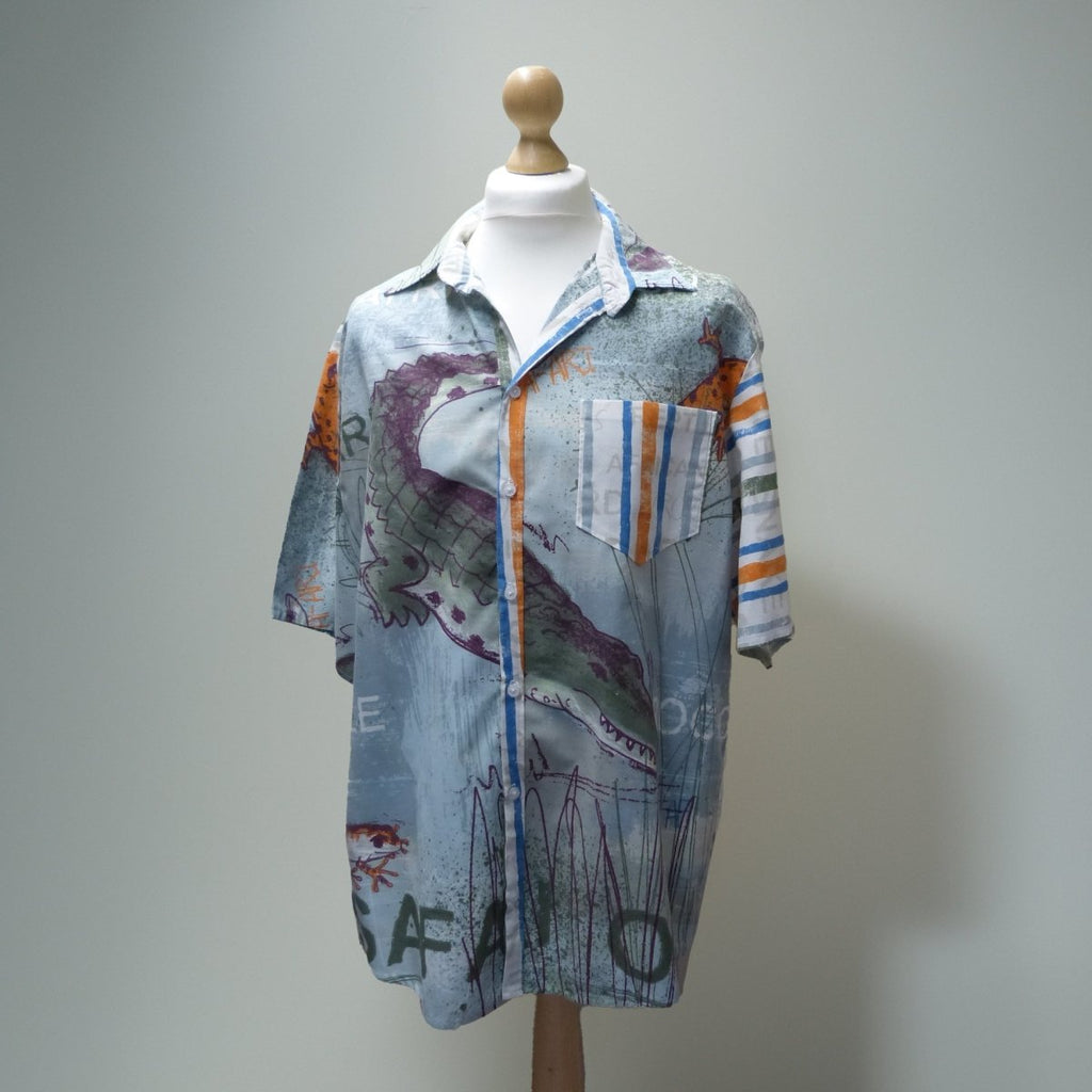 The reptile house Neck 19.5" chest 127cm /50" - Sew Revamp
