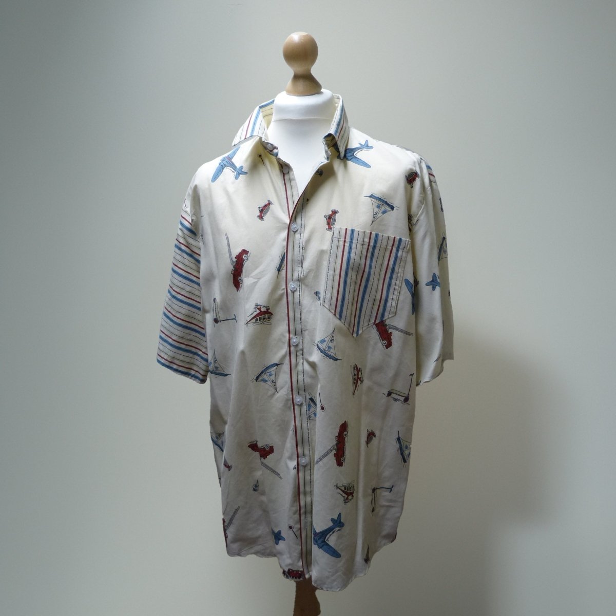 Vintage rides Neck 20" chest 127cm /50" - Sew Revamp